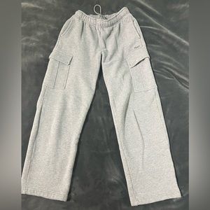 Aritzia cozy fleece mega cargo sweatpants